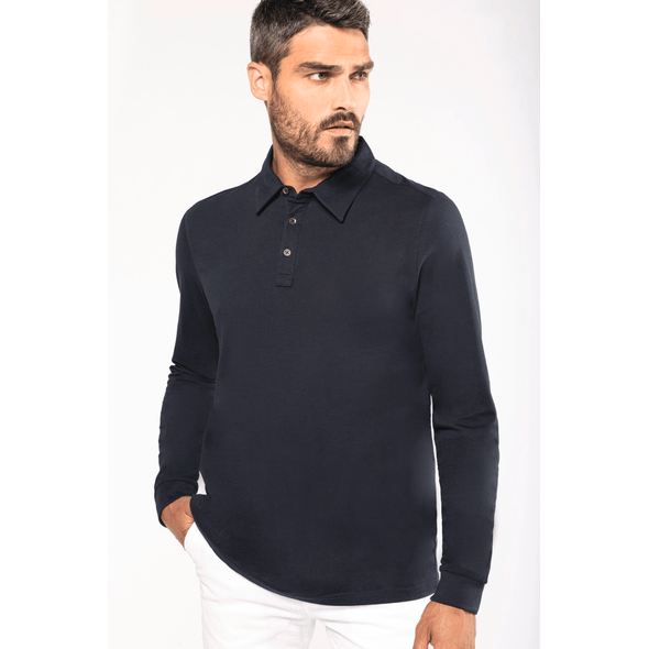 Kariban | Polo manica lunga da uomo Kariban | Polo manica lunga da uomo
